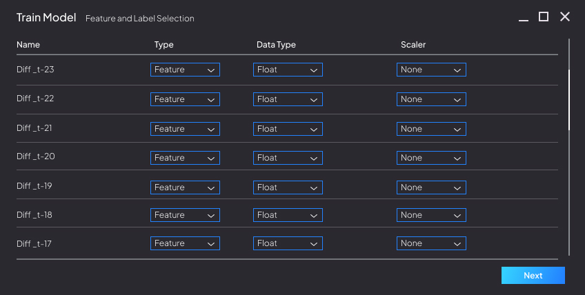 Configure